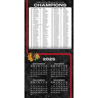 Chicago Blackhawks kalendář 2026 Wall
