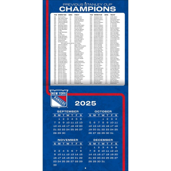 New York Rangers kalendář 2026 Wall