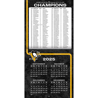 Pittsburgh Penguins kalendář 2026 Wall