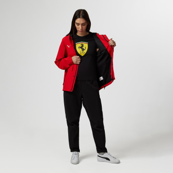 Ferrari pánská bunda s kapucí Rain Red F1 Team 2023
