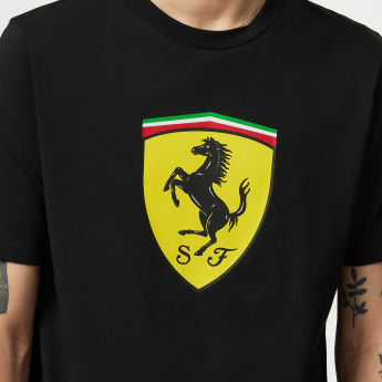 Ferrari pánské tričko Shield black F1 Team 2023