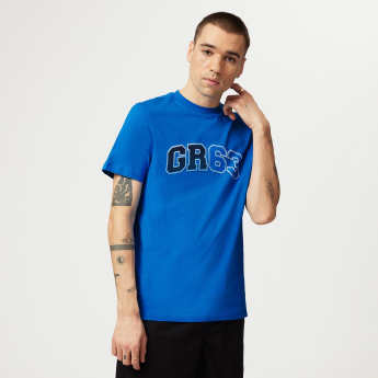 Mercedes AMG Petronas pánské tričko George Russell Logo blue F1 Team 2023