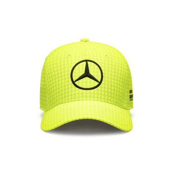 Mercedes AMG Petronas dětská čepice baseballová kšiltovka Lewis Hamilton yellow F1 Team 2023