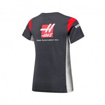 Haas F1 Team dětské tričko grey 2017