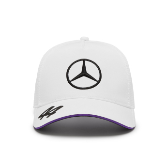 Mercedes AMG Petronas čepice baseballová kšiltovka Driver Lewis Hamilton white F1 Team 2024