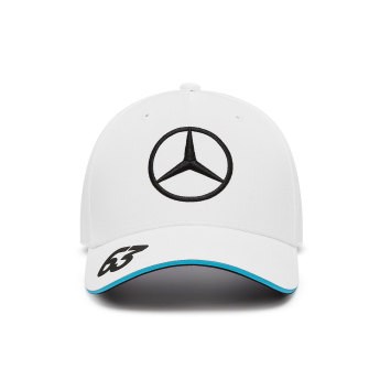 Mercedes AMG Petronas čepice baseballová kšiltovka Driver George Russell white F1 Team 2024