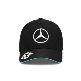 Mercedes AMG Petronas čepice baseballová kšiltovka Driver George Russell black F1 Team 2024