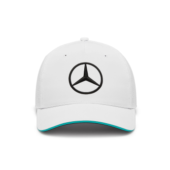 Mercedes AMG Petronas čepice baseballová kšiltovka Driver White F1 Team 2024
