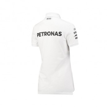Mercedes AMG Petronas dámské polo tričko white F1 Team 2017
