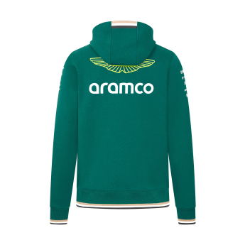 Aston Martin pánská mikina s kapucí green F1 Team 2024