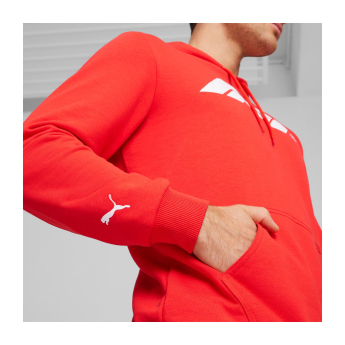 Formule 1 pánská mikina s kapucí Logo red 2024