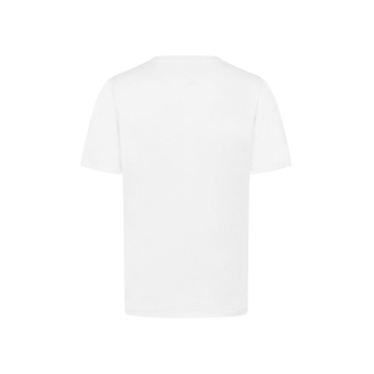 Mercedes AMG Petronas pánské tričko Small Logo White F1 Team 2024