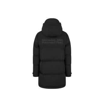 Mercedes AMG Petronas pánská bunda s kapucí Ultimate black F1 Team 2024