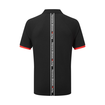Toyota Gazoo Racing pánské polo tričko GR Logo black 2024