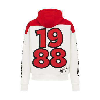 Ayrton Senna pánská mikina s kapucí McLaren x Ayrton Senna F1 2024