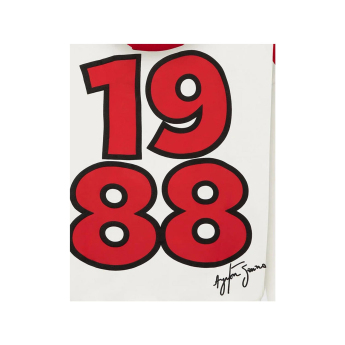 Ayrton Senna pánská mikina s kapucí McLaren x Ayrton Senna F1 2024