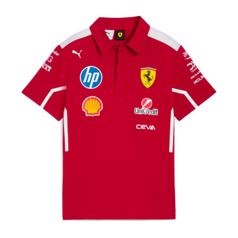 Ferrari pánské polo tričko official Teamline Replica F1 Team 2025