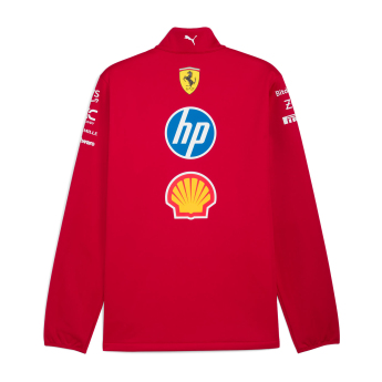 Ferrari pánská bunda softshell official Teamline Replica F1 Team 2025