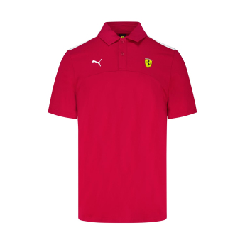 Ferrari pánské polo tričko Logo red F1 Team 2025