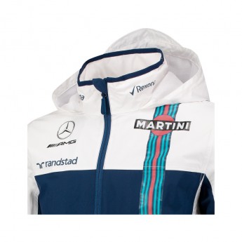 Williams Martini Racing pánská bunda s kapucí Rain Jacket 2017