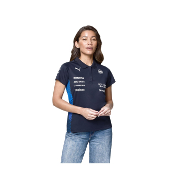 Williams Martini Racing dámské polo tričko official Teamline Replica black F1 Team 2025