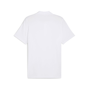 Formule 1 pánské polo tričko small logo white F1 Team 2025