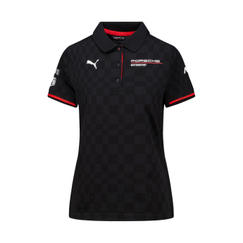 Porsche Motorsport dámské polo tričko official Teamline Replica black 2025