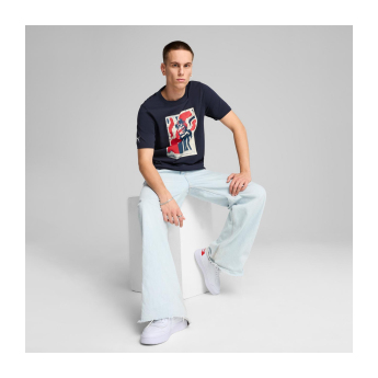 Formule 1 pánské tričko Silverstone GP blue 2025