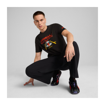 Formule 1 pánské tričko DTS Graphic black F1 Team 2025