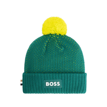 Aston Martin zimní čepice official Teamline Replica green F1 Team 2025