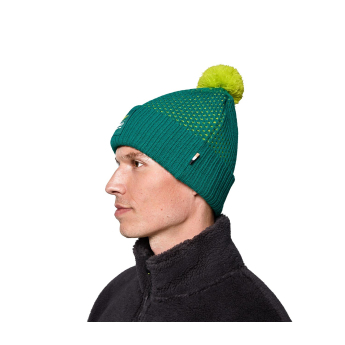 Aston Martin zimní čepice official Teamline Replica green F1 Team 2025