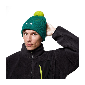 Aston Martin zimní čepice official Teamline Replica green F1 Team 2025