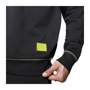 Aston Martin pánská mikina s kapucí Hoody black F1 Team 2025