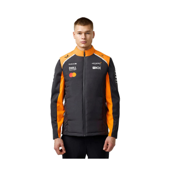 Mclaren Honda pánská vesta official Teamline Replica grey F1 Team 2025