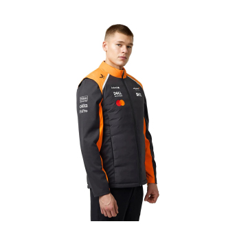 Mclaren Honda pánská vesta official Teamline Replica grey F1 Team 2025