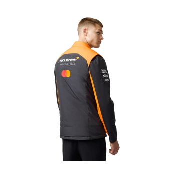 Mclaren Honda pánská vesta official Teamline Replica grey F1 Team 2025
