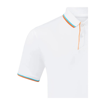 Mclaren Honda pánské polo tričko Essentials white F1 Team 2025