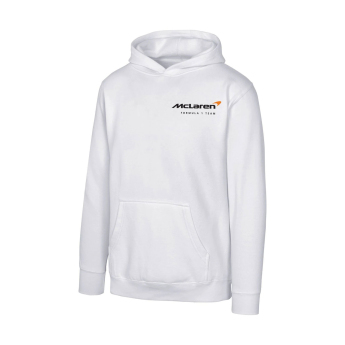 Mclaren Honda pánská mikina s kapucí Retro white F1 Team 2025