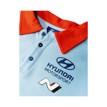 Hyundai Motorsport pánské polo tričko blue 2025