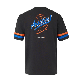 Mclaren Honda pánské tričko Austin GP gray F1 Team 2025