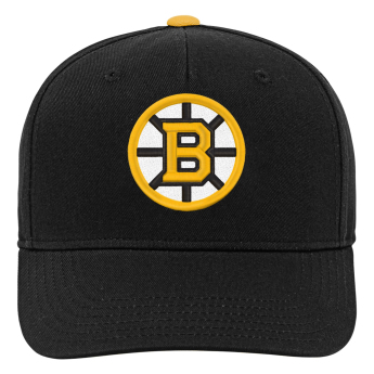Boston Bruins dětská čepice baseballová kšiltovka Precurved Snap