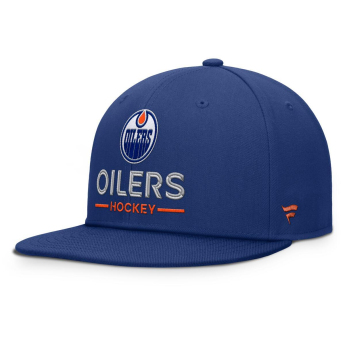 Edmonton Oilers čepice flat kšiltovka Authentic Pro A/Cap Flat Brim Square Visor Structured Adjustable