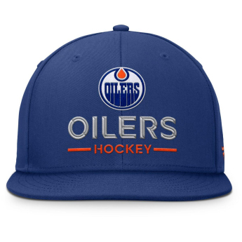 Edmonton Oilers čepice flat kšiltovka Authentic Pro A/Cap Flat Brim Square Visor Structured Adjustable