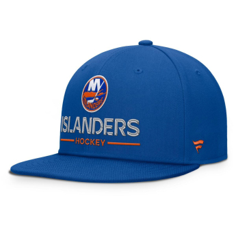 New York Islanders čepice flat kšiltovka Authentic Pro A/Cap Flat Brim Square Visor Structured Adjustable