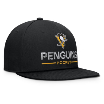 Pittsburgh Penguins čepice flat kšiltovka Authentic Pro A/Cap Flat Brim Square Visor Structured Adjustable