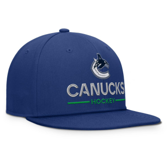 Vancouver Canucks čepice flat kšiltovka Authentic Pro A/Cap Flat Brim Square Visor Structured Adjustable