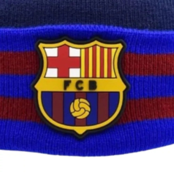 FC Barcelona dětská zimní čepice Lines