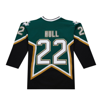 Dallas Stars hokejový dres Brett Hull 1998 NHL Dark Alternate Jersey