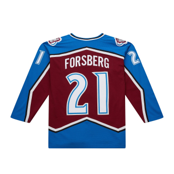 Colorado Avalanche hokejový dres Peter Forsberg 1995 NHL Dark Jersey
