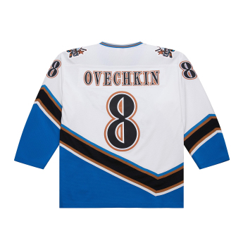 Washington Capitals hokejový dres Alexander Ovechkin 2005 NHL White Jersey